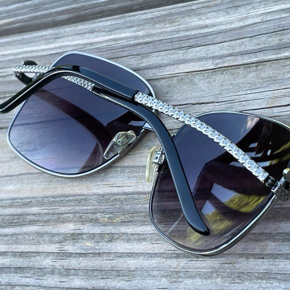 Just Cavalli Women Sunglasses Gunmetal Black Tone - Picture 4 of 13